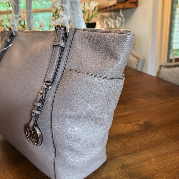 MICHAEL KORS Jet Set East West Top Zip Leather Tote - Cinder 35H6STTT9L - Picture 3 of 9